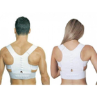 Магнитный корректор осанки для спины Posture Support унисекс Белый M - зображення 4