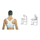 Магнитный корректор осанки для спины Posture Support унисекс Белый XL - изображение 5