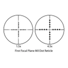 Прицел оптический Barska Tactical 1.5-4.5x20 FFP (Mil-Dot) + Rings - изображение 2
