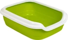 Туалет для кішок Природа Comfort L 49 х 39 х 15 см Лайм (4823082417407)