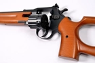 Револьверная винтовка под патрон Флобера Safari SPORT cal. 4 мм ствол 43 см, буковый приклад - изображение 2