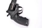 Револьвер під патрон Флобера Safari RF-441 cal. 4 мм пластикова рукоятка, BLACK CERAKOTE - зображення 4