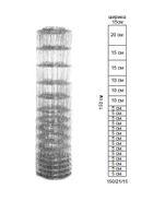 Сетка лесная шарнирная Заграда Фермер 150/21/15 высота 1.5м длина 50м облегченная - изображение 1