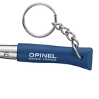 2 в 1 нож складной + брелок Opinel Keychain №4 Inox (длина: 120мм лезвие: 50мм) синий - изображение 3
