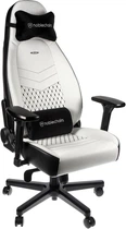Крісло геймерське NOBLECHAIRS Icon White/Black (NBL-ICN-PU-WBK)