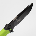 Туристический нож с фиксированным клинком Ganzo G803-LG Drop-point + точильное полотно AE-069 - изображение 4