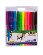 Фломастеры на водной основе, 12 цветов, KIDS Line ZB.2802 ZIBI ( ZB.2802)