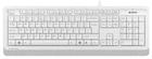 Клавіатура A4-Tech FK10 White