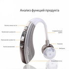 Универсальный слуховой аппарат Medica-Plus sound control 9.0 (Pro) Высокочувствительный заушный усилитель с очень мягким и естественным звуком Original Серый - изображение 3