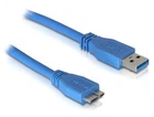 Кабель USB 3.0 - 0.8 m AM/Micro-B Atcom, blue (12825)