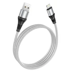 Кабель Hoco Lightning Excellent charging data cable X50 |1m, 2.4A| grey