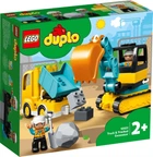 Lego Duplo Вантажівка і гусеничний екскаватор 10931