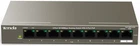Коммутатор TENDA TEF1109P-8-63W (1xFE+8xFE PoE, 58Вт max)