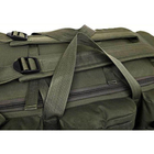 Сумка-рюкзак тактична містка MHZ xs-90l3, 90 л. для подорожей і походів Оливковий - зображення 7