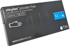 Рукавички Vinylex powder free Вінілові медичні непудренные Розмір M 100шт Прозорі - зображення 1