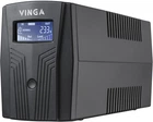 ИБП Vinga LCD 600VA Shuko Plastic Case (VPC-600P)