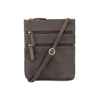Жіноча шкіряна сумка Visconti 18606 Slim Bag Oil Brown (18606 OIL BRN)