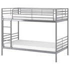 Каркас 2-ярусною ліжка IKEA SVÄRTA сріблястий 102.479.73