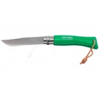 Нож Opinel 7 Inox VRI Trekking зеленый, без упаковки (002210)