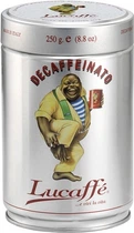 Кофе без кофеина Lucaffe в зернах ж/б 250 г