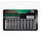 Набір біт Toptul 5/16" L 30 мм PH3 10 предметів (FSBA1003G)