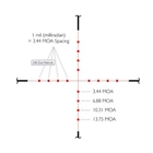 Оптический прицел Hawke Vantage IR 3-9x40 AO (Mil Dot IR R/G) (14225) - изображение 3