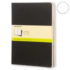 3 блокнот Moleskine Cahier великих чорних QP323