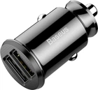 Автомобільний зарядний пристрій Baseus Small Rice Grain 3.1А Black (CCALL-ML01)