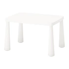 Дитячий стіл для дому і вулиці Ikea Mammut білий