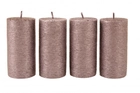 Набор свечей из пальмового воска Сandlesbio Silk Черный 5.5х11 см 4 штуки (SB 55/110) - изображение 3