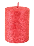 Набор свечей из пальмового воска Сandlesbio Silk Красный 5.5х7 см 6 штук (SR 55/70) - изображение 3