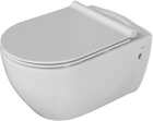 Унитаз-биде подвесной CERASTYLE City 018700 безободковый + сиденье Soft Close 9SC1061S01