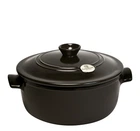 Каструля з кришкою Emile Henry Flame 79 - вугілля 28x28x18 см (5,30 л) 794553
