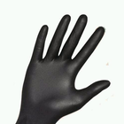 Одноразові рукавички нестерильні нітрилові без пудри Ampri Style Чорні розмір M 100шт в упаковці - изображение 2