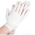 Перчатки медицинские смотровые латексные опудренные Medicare 100 шт. L белый - изображение 2