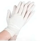 Перчатки латексные, смотровые, без пудры, нестерильные, AMPri Med Comfort 100 шт. L белый - изображение 2