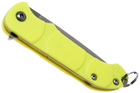 Нож складной туристический Ontario OKC Navigator Liner Lock Yellow (8900YEL) AE-1757 - изображение 3
