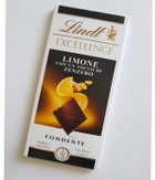 Шоколад Lindt Excellence Limone темный шоколад с кусочками лимона и имбиря 100 г - изображение 1