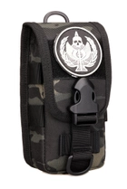 Подсумок - сумка тактическая универсальная Protector Plus A021 black multicam - изображение 4
