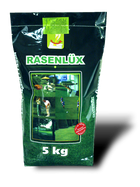 Газонная травосмесь RASENLUX Засухоустойчивая XERIC, 5 кг (газонный комплекс семена и гранулы)