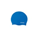 Шапочка для плавання Intex 55991 (Синій) Silicone Swim Cap
