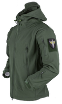 Тактична куртка Tringa Soft Shell (Олива) XXXXL - зображення 4