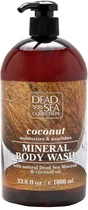 Гель для душу Dead Sea Collection з мінералами Мертвого моря й олією кокоса 1000 мл (7290107421348)