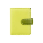 Женский кожаный кошелек Visconti RB40 Bali (Lime Multi)