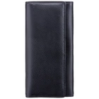 Большой женский кошелек на магните Visconti HT35 BLK Buckingham c RFID (Black)