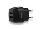 Мережевий зарядний пристрій з євровилкою Flinc RP-U29 2.1 A 2*USB 220V Remax 345002