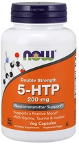 Амінокислота Now Foods 5-HTP Гідрокситриптофан 200мг