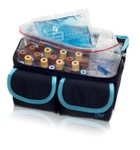 Ізотермічна сумка для транспортування зразків Elite Bags ROW'S Blue - зображення 4