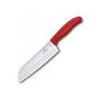 Нож кухонный Victorinox SwissClassic Santoku 17 см Red Vx68521.17G