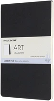 Скетчбук Moleskine Art Pad для Рисования 13 х 21 см 48 страниц без линовки Чёрный (8058647626826)
